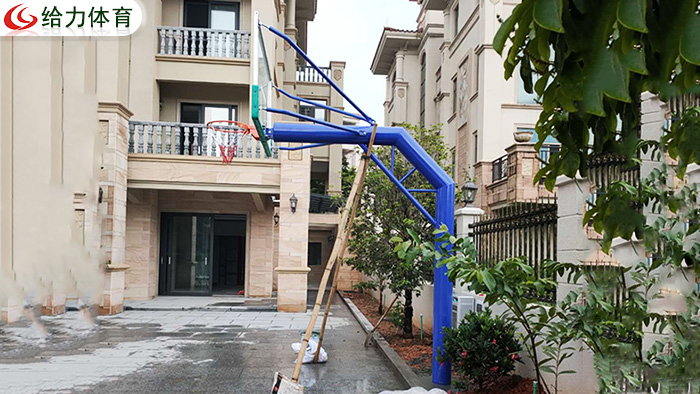 汕頭獨(dú)柱籃球架