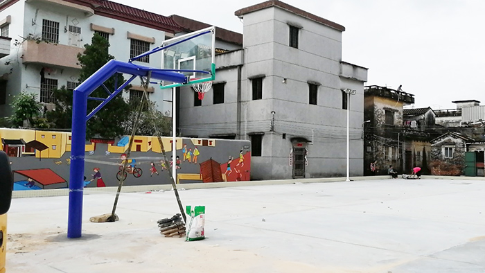 村委會籃球架 村委會籃球架